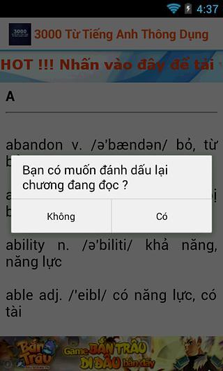 Tiếng Anh Thông Dụng截图2