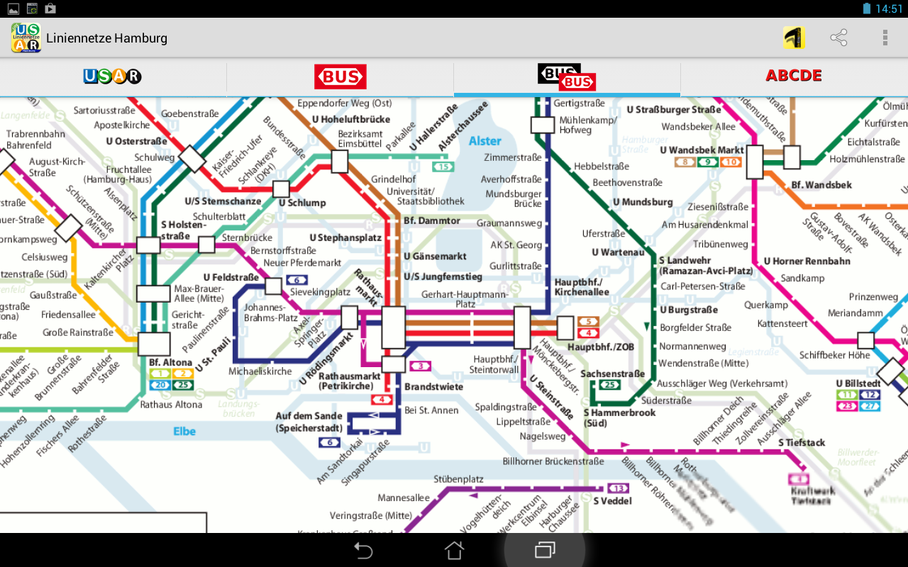 Liniennetze Hamburg截图5