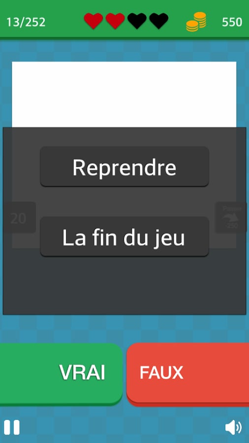 Vrai ou Faux?截图1