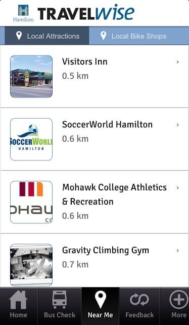 TravelWise Hamilton截图5