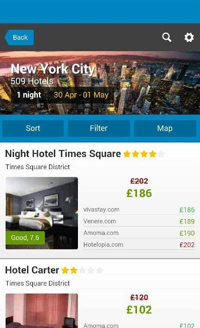 Hotel Finder App截图3