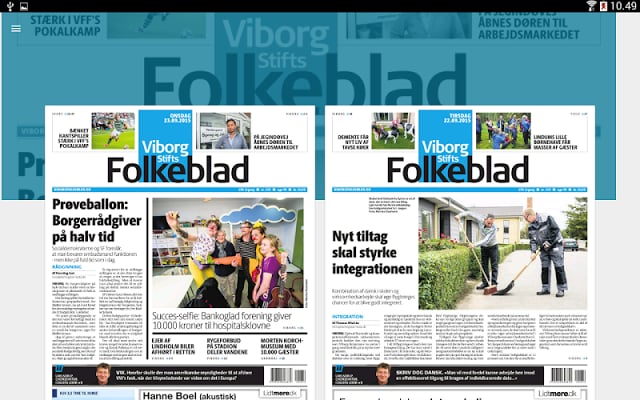 Viborg Stifts Folkeblad E-avis截图9