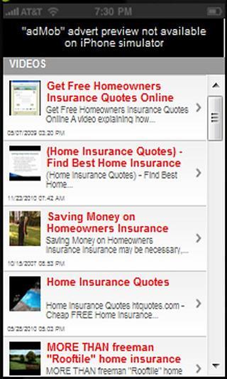 HOME INSURANCE.截图6