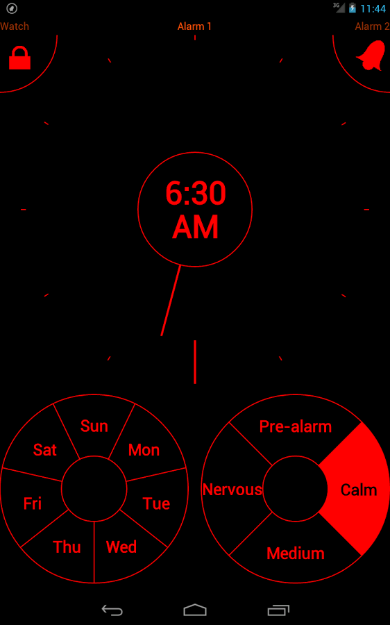 Alarm Clock "Space Alarm"截图1