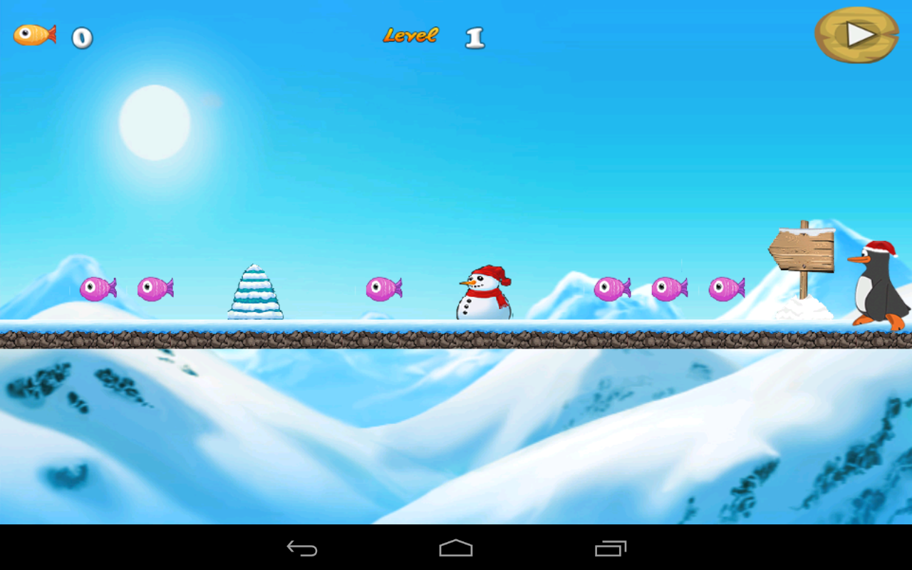 Super Penguin Run : Icy World截图2