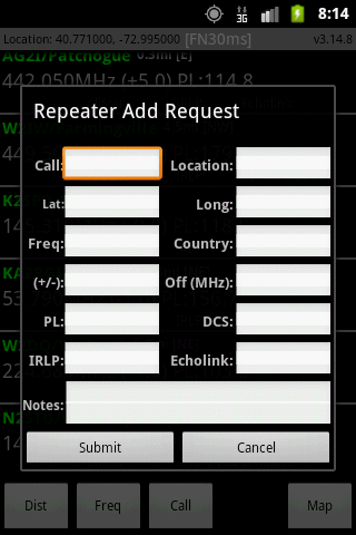 RFinder Worldwide Repeater Dir截图7