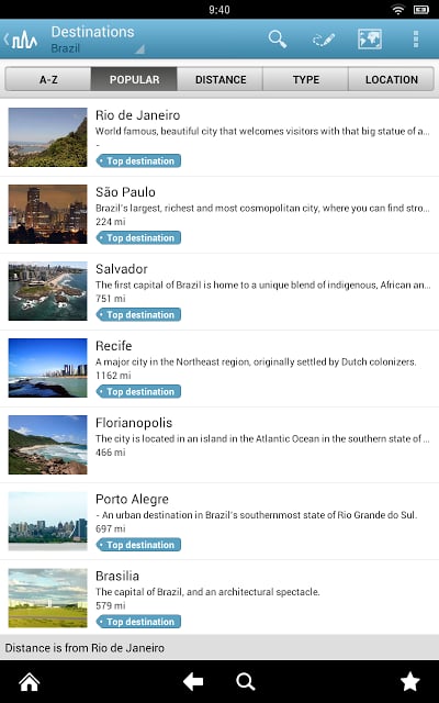 Brazil Travel Guide by Triposo截图9