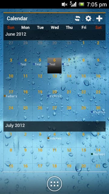 Wizz Theme Orange Transparent截图2