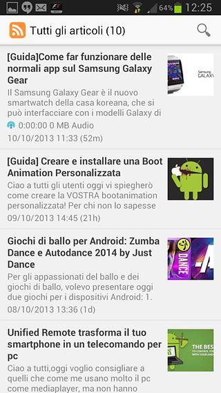 Spazio Android - App uff...截图4