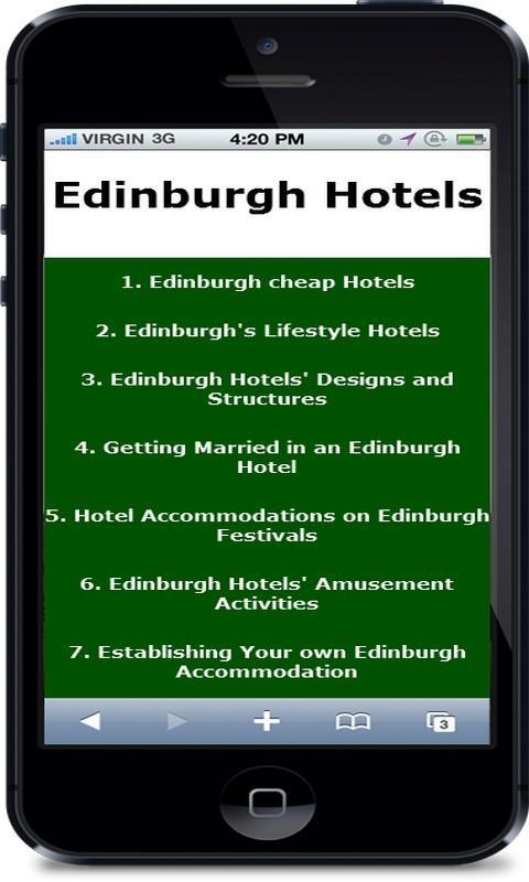 Edinburgh Hotels截图1