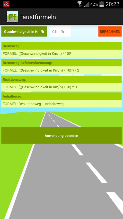 Fahrschule Faustformeln截图2