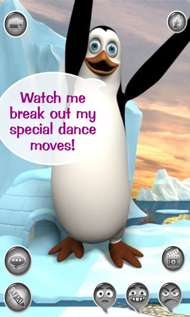 Talky Pat The Penguin FREE截图4