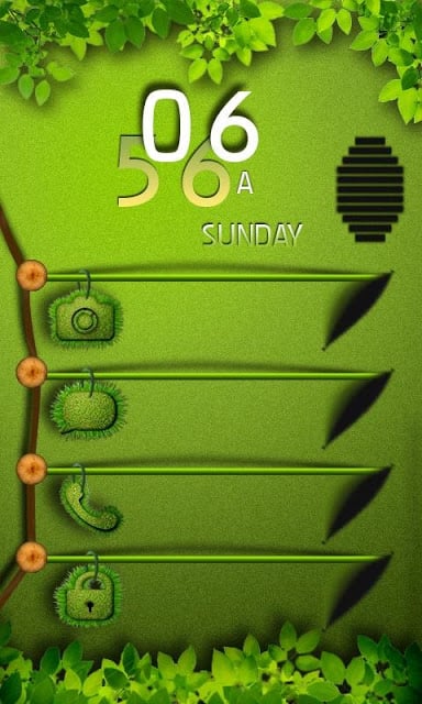 Go Green Locker Theme截图1