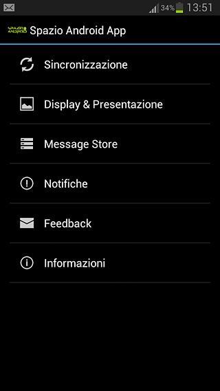 Spazio Android - App uff...截图6