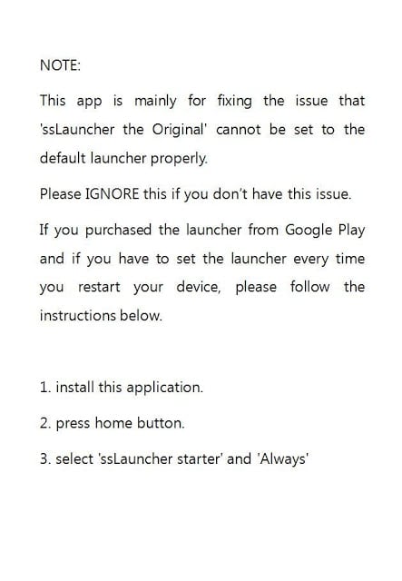 ssLauncher Starter截图1