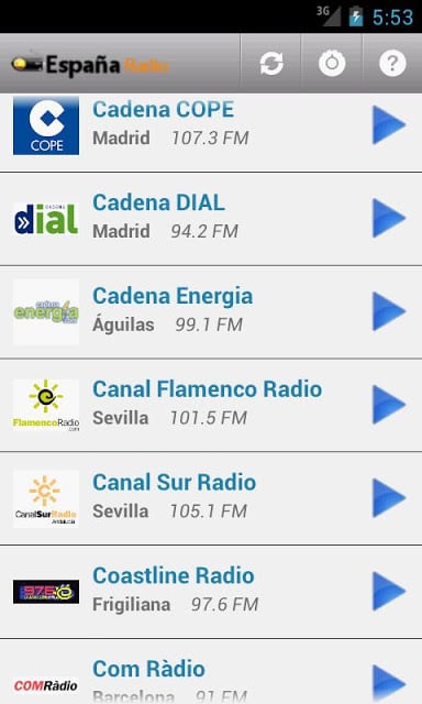 Espa&ntilde;a Radio截图2