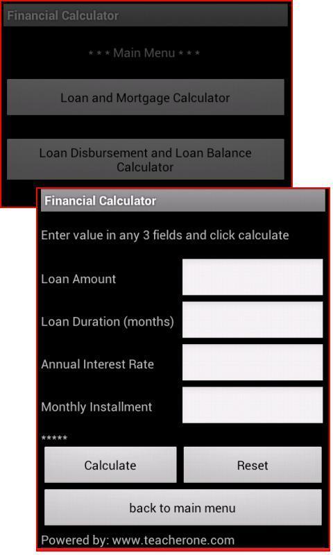 Financial Calculator Loan截图2