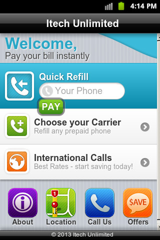 Pay Your Mobile Cell QUICKLY截图1