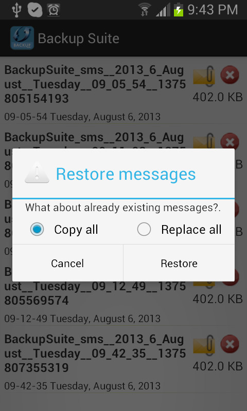 Backup Suite截图3