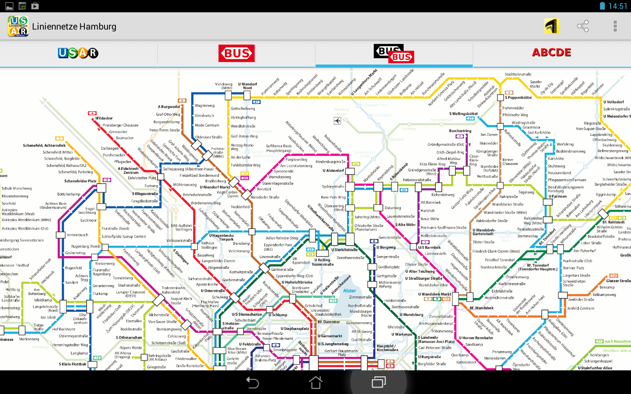 Liniennetze Hamburg截图4