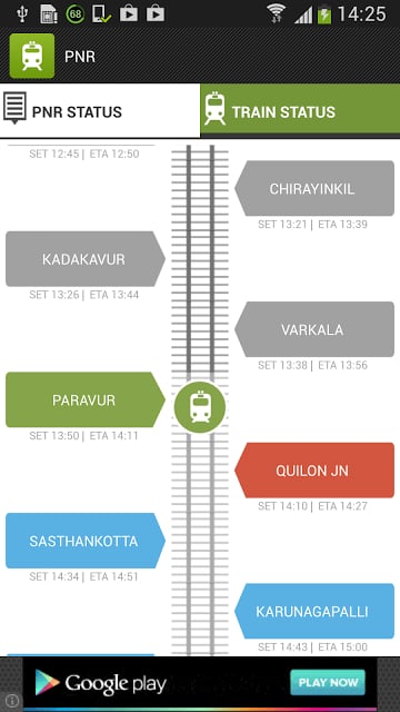 IRCTC - PNR &amp; Train Tracking截图7