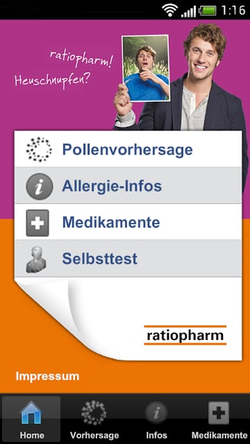 ratiopharm Pollen-Radar截图4