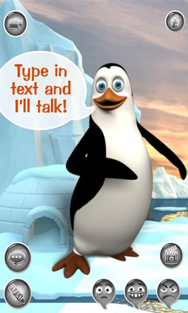 Talky Pat The Penguin HD FREE截图3