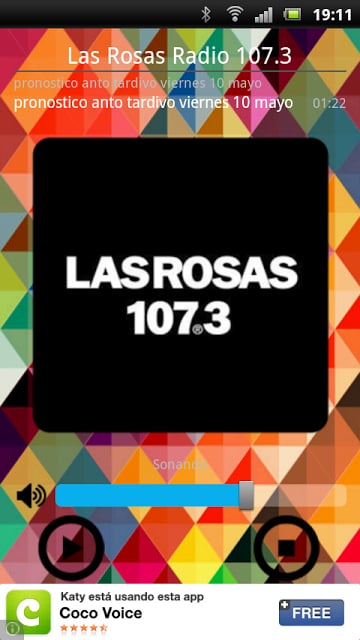 Las Rosas Radio 107.3截图2