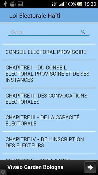 Loi Electorale Ha&iuml;ti截图1