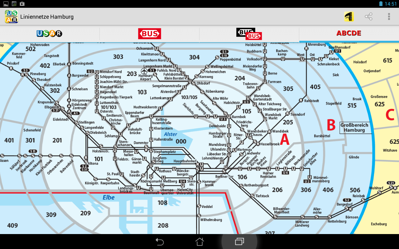 Liniennetze Hamburg截图7