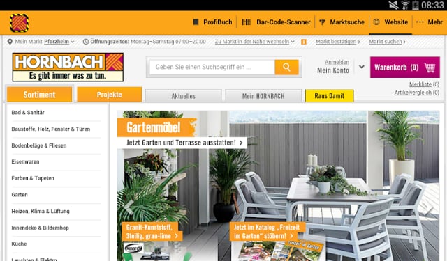 HORNBACH ProfiBuch截图6