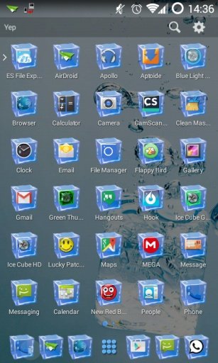 TSF Shell Theme Ice Cube HD截图4