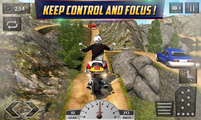 Crazy Offroad Hill Biker 3D截图8