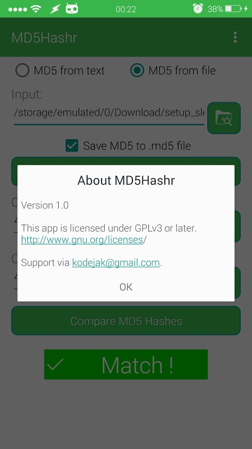 MD5Hashr截图2