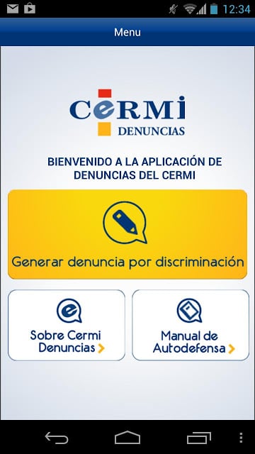 CERMI –Denuncia por discriminación截图1