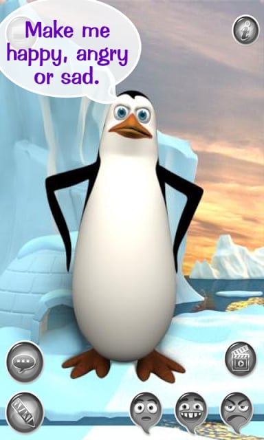 Talky Pat The Penguin FREE截图2