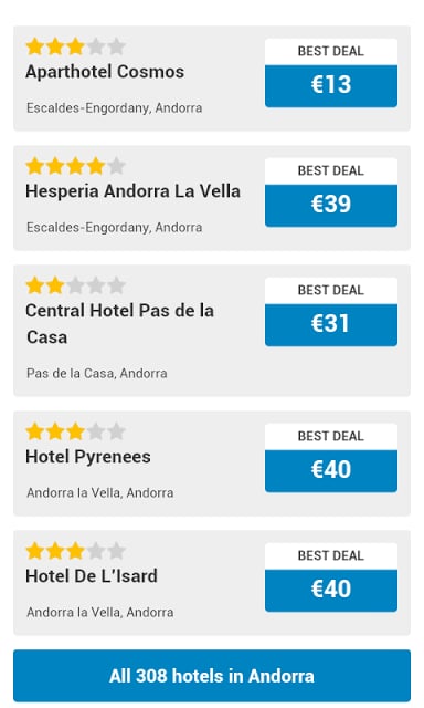 Andorra Hotels截图5