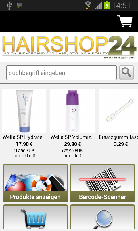 Hairshop24.com截图3