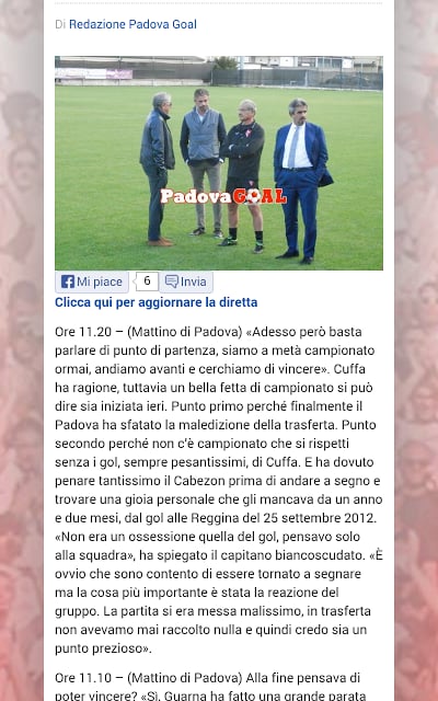 Padova Goal截图2