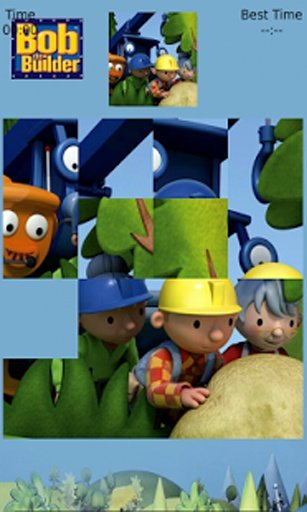 Bob the Builder Sliding puzzle截图3