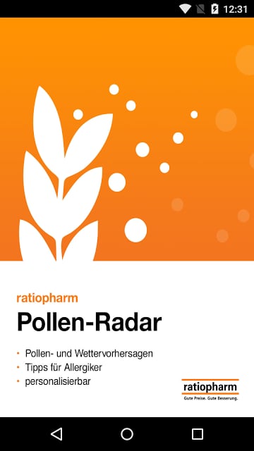 ratiopharm Pollen-Radar截图10