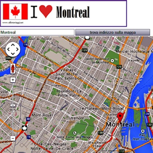 Montreal map截图1