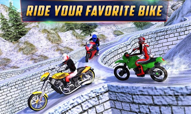 Crazy Offroad Hill Biker 3D截图4