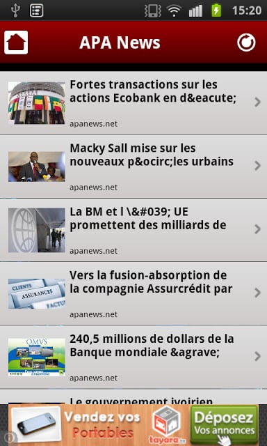 Cote d'ivoire Newspapers截图4