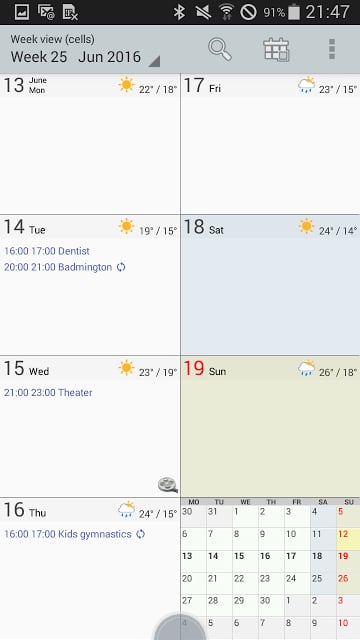 Personal Calendar Free截图7