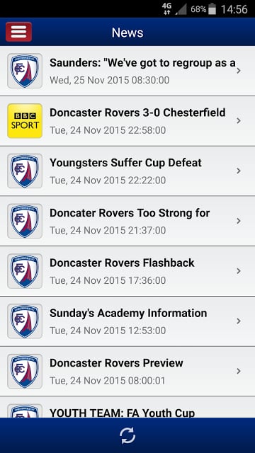 Chesterfield FC Partner App截图5