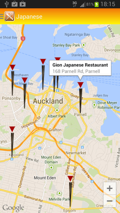Restaurants Auckland截图2