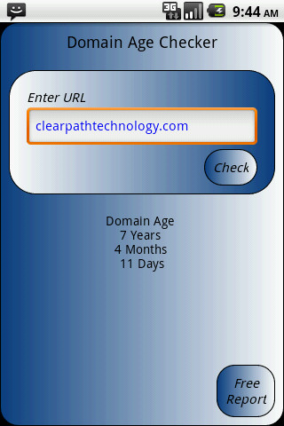 Domain Age Checker截图2