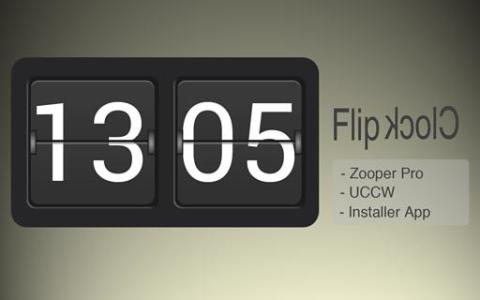 Flip clock retro截图2