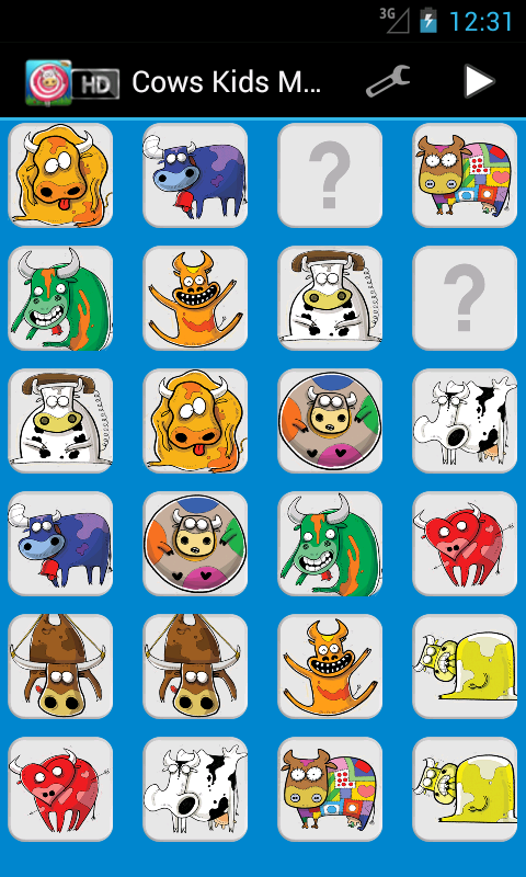 Cows Kids Memory (Free)截图4